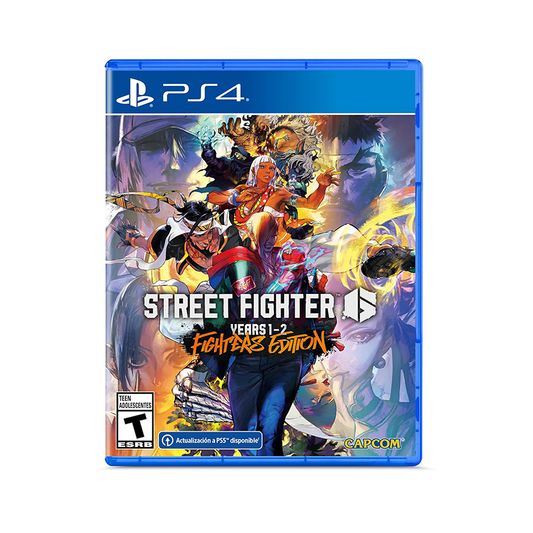 Street Fighter 6 Fighters Edition Years 1-2 PS4