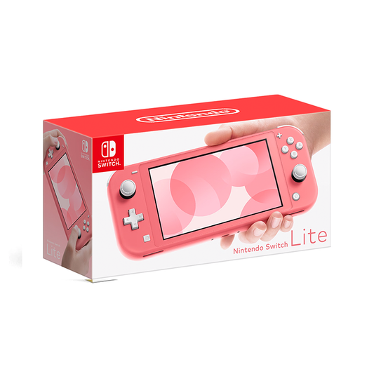 Nintendo Switch Lite Coral Animal Crossing Edition