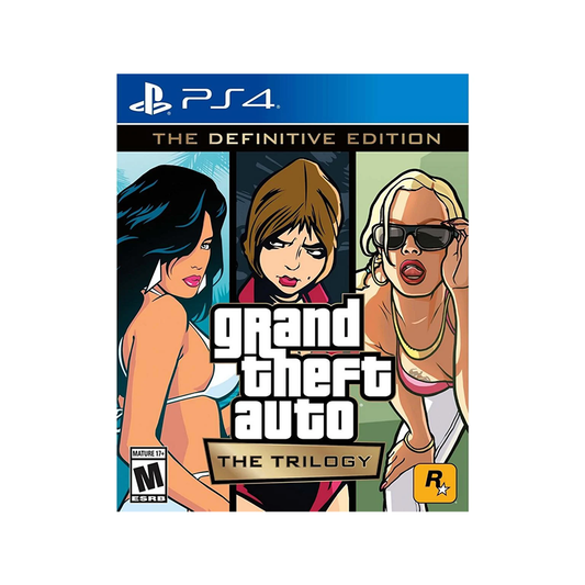 Grand Theft Auto (GTA): The Trilogy (The Definitive Edition) PS4