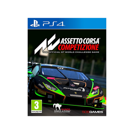 Assetto Corsa Competizione: The Official GT World Challenge Game PS4