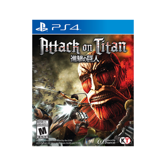 Attack on Titan Wings of Freedom PS4